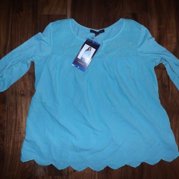 Gloria Vanderbilt Tops - Womens Gloria Vanderbilt Tab Tunic